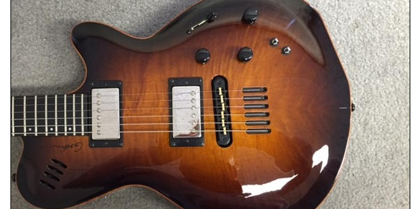 GODIN GUITAR / LGX-SA Cognac Burst Flame AAA アウトレット品
