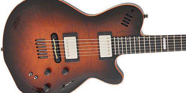 GODIN GUITAR / LGX-SA Cognac Burst Flame AAA アウトレット品