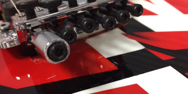 EVH / EVH Striped Red with Black Stripes アウトレット品