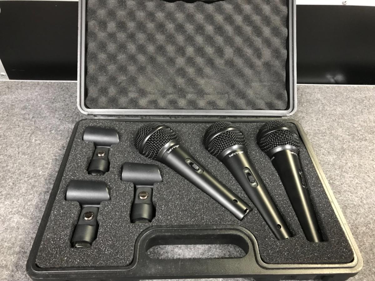 BEHRINGER ( ベリンガー ) / BEHRINGER XM1800S ダイナミックマイク 3本