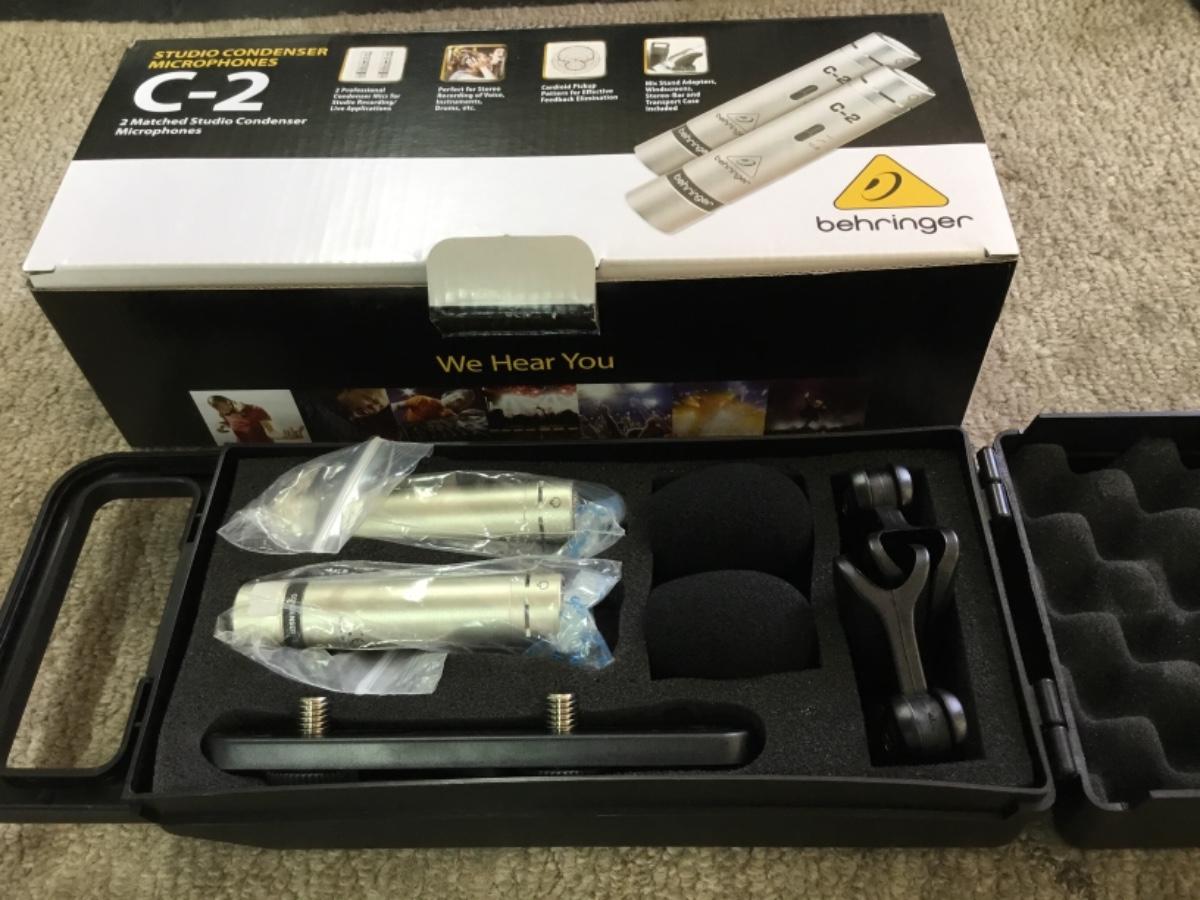 BEHRINGER (ベリンガー) / C-2 コンデンサーマイク ステレオペアマッチング B0036