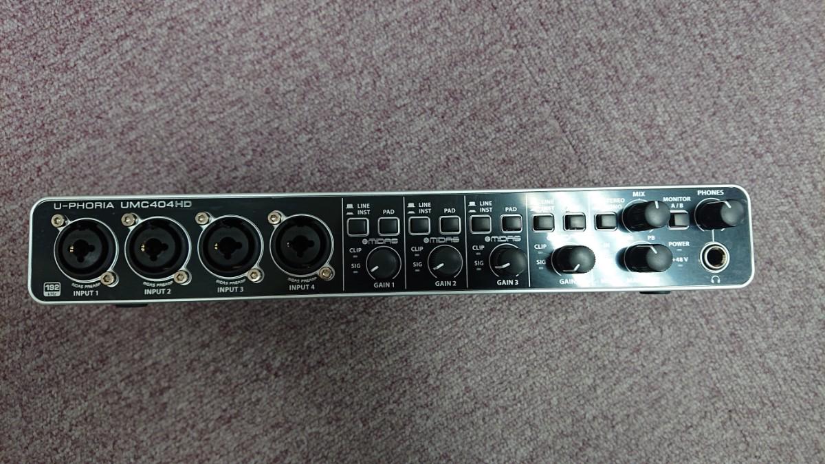 BEHRINGER (ベリンガー) / UMC404HD オーディオインターフェイス A0121