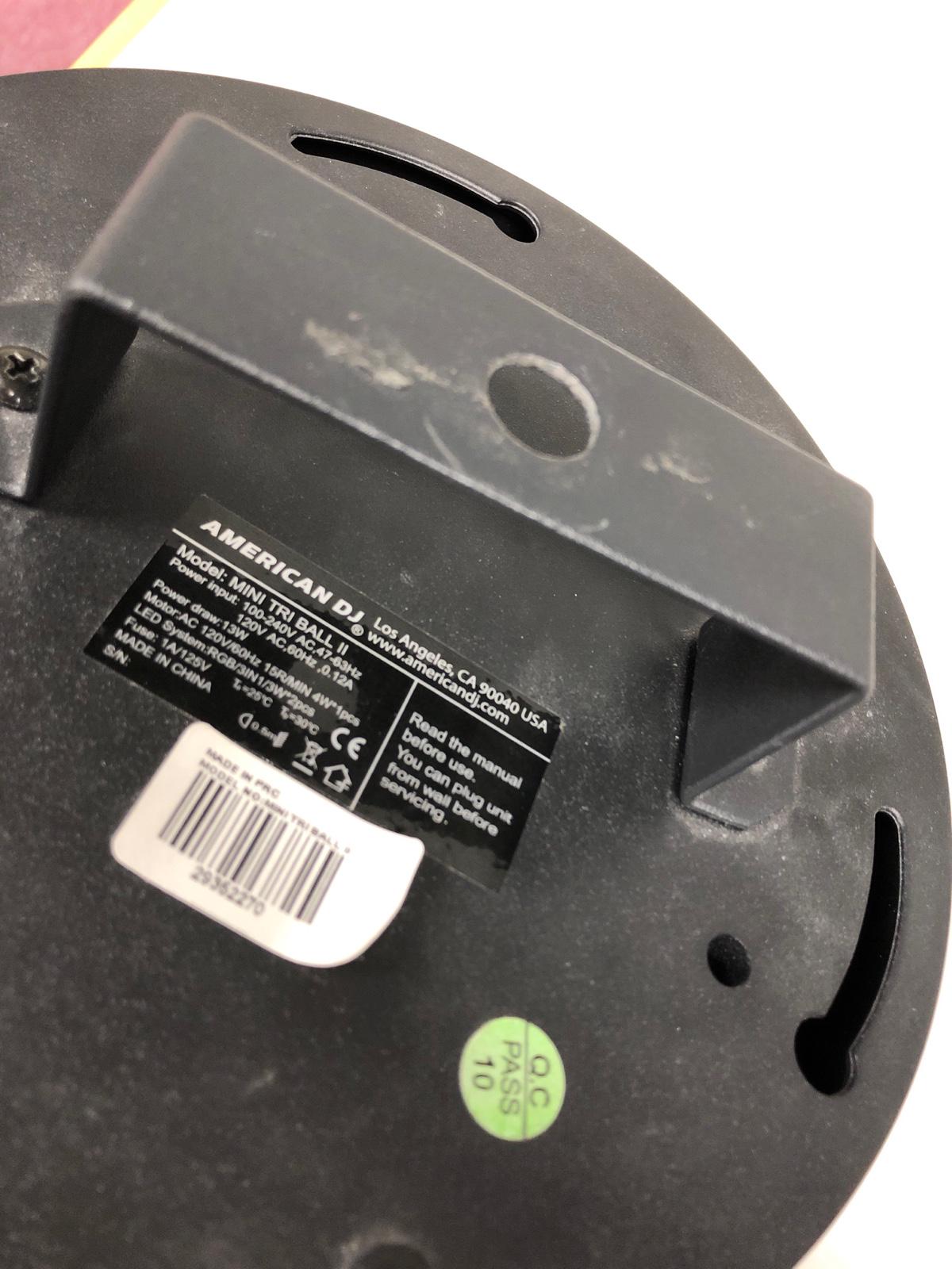 AMERICAN DJ (アメリカンディージェイ) / MINI TRI BALL II 照明エフェクト A0205