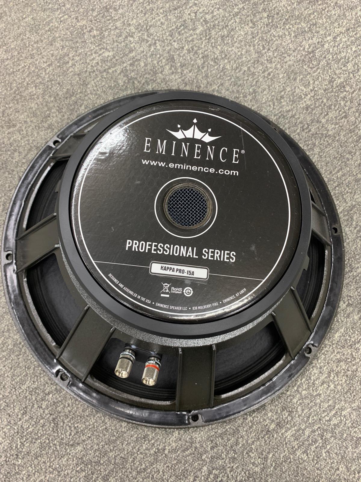 EMINENCE (エミネンス) / KAPPA PRO-15A 8Ω PAスピーカー交換用ウーハー C0333