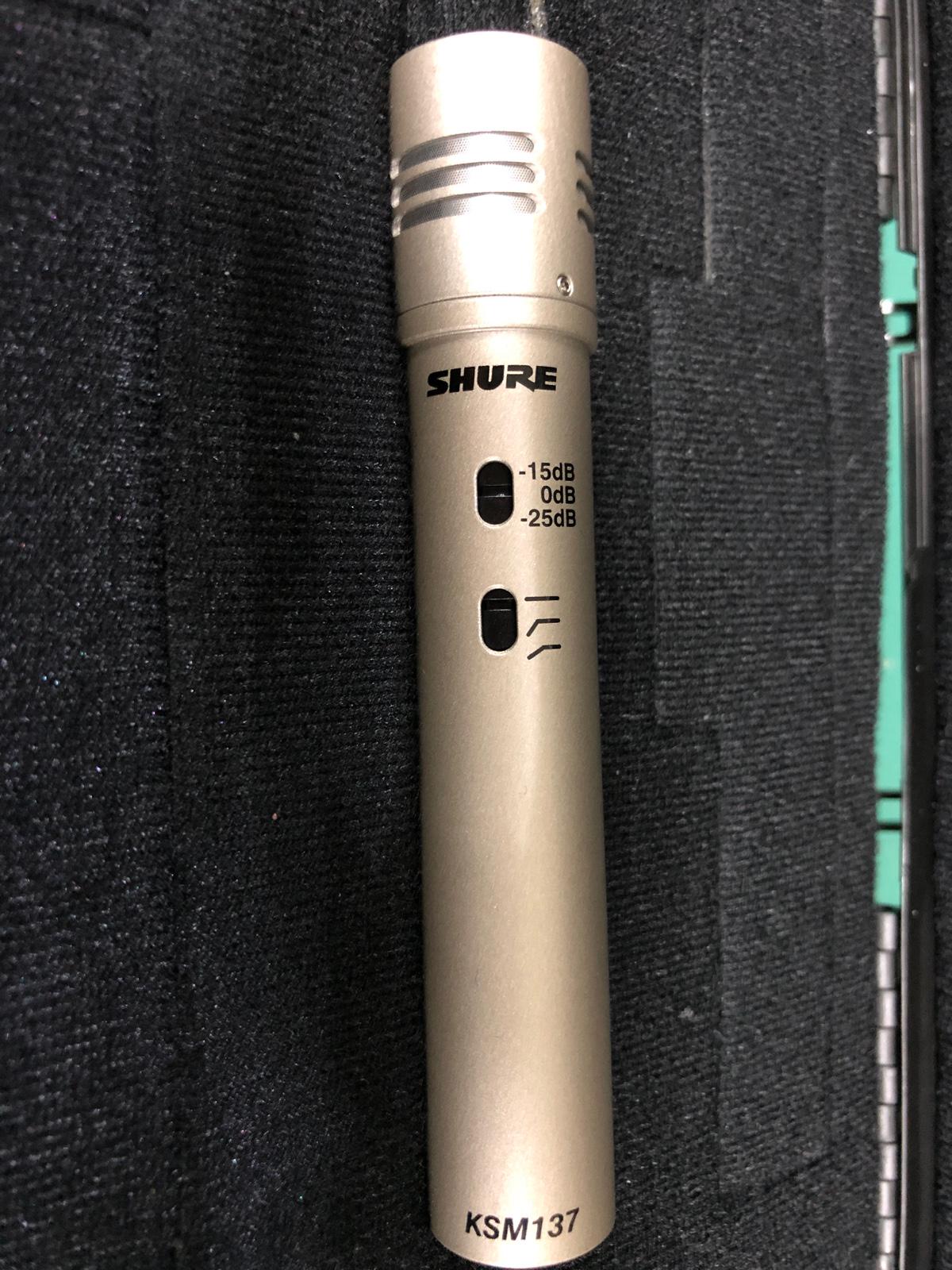 SHURE (シュアー) / KSM137/SL コンデンサーマイク (ノイズあり) B0195