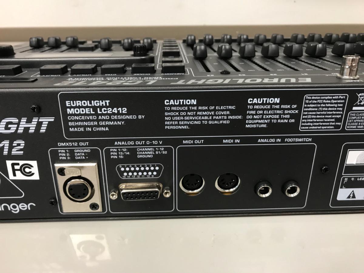BEHRINGER (ベリンガー) / LC2412 照明コントローラー C0234