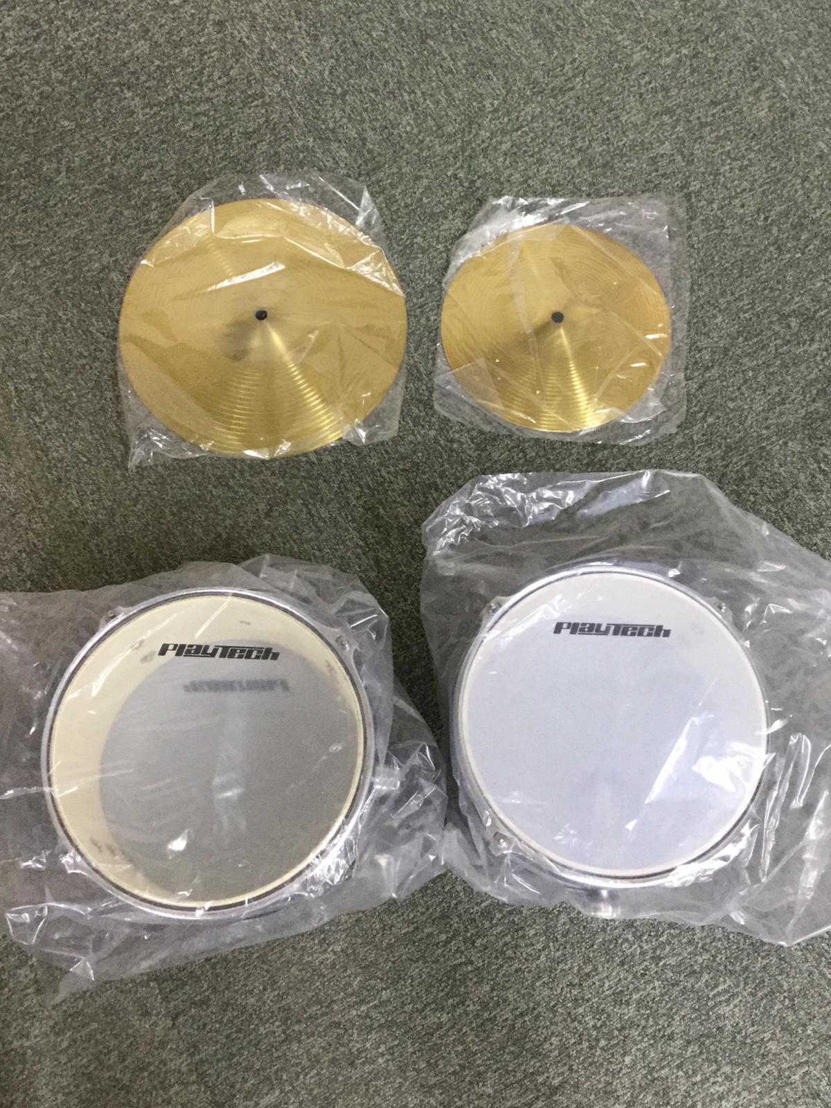 PLAYTECH(旧ZENN) (プレイテックゼン) / DJK30 BLACK ジュニアドラムセット C0509