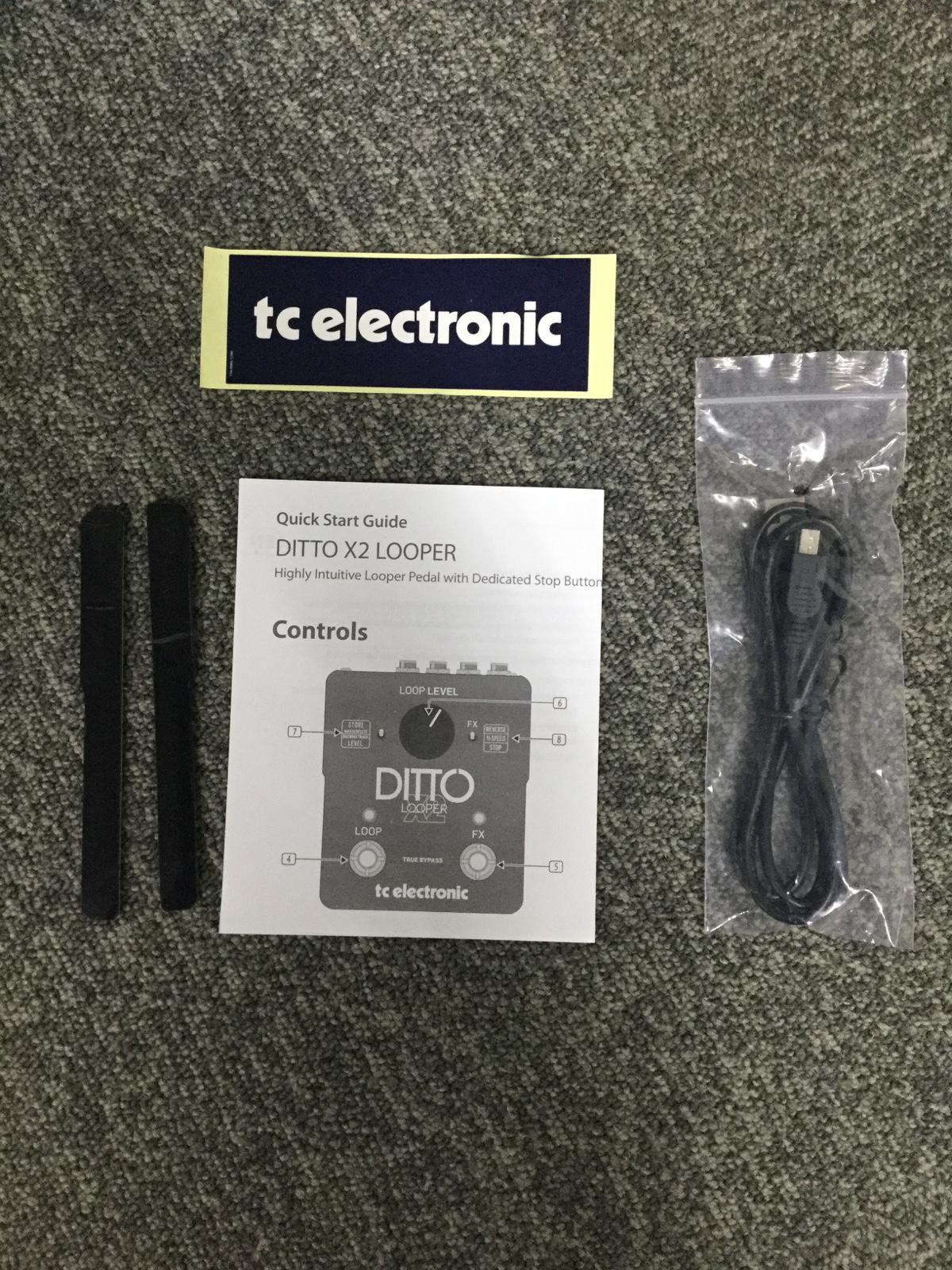 TC ELECTRONIC (ティーシーエレクトロニック) / Ditto X2 Looper C0598