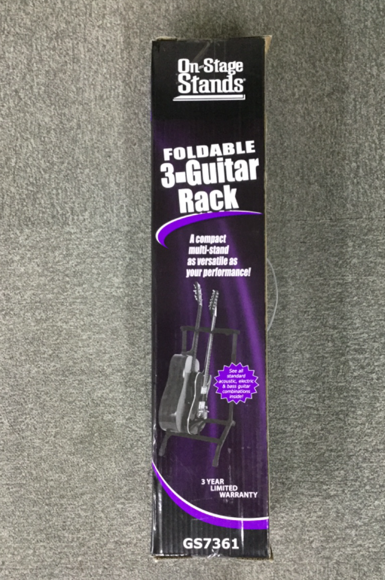 ON STAGE STANDS (オンステージスタンド) / GS7361 3本用ギターラック C0637
