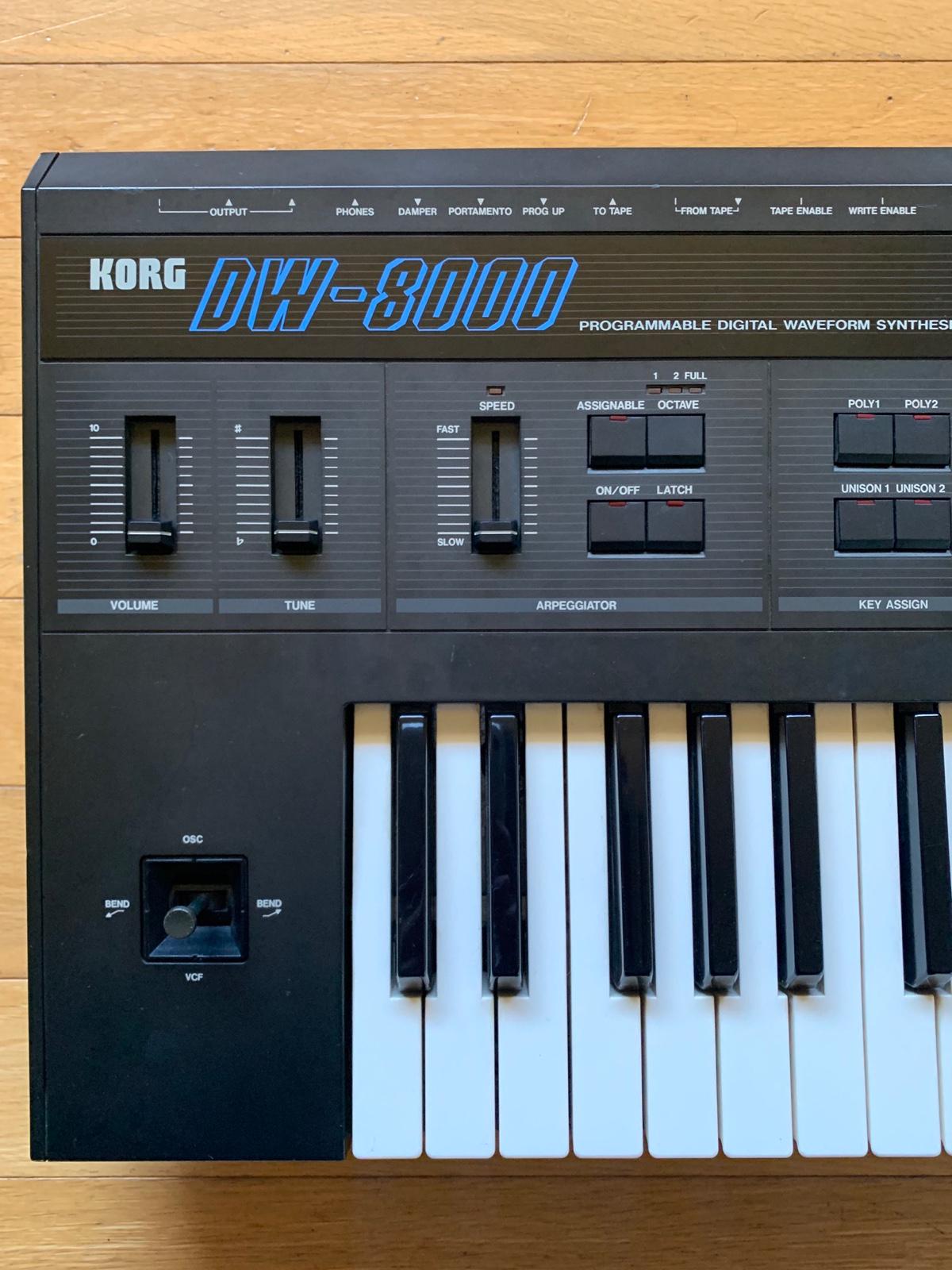 KORG (コルグ) / DW-8000 デジアナシンセサイザー