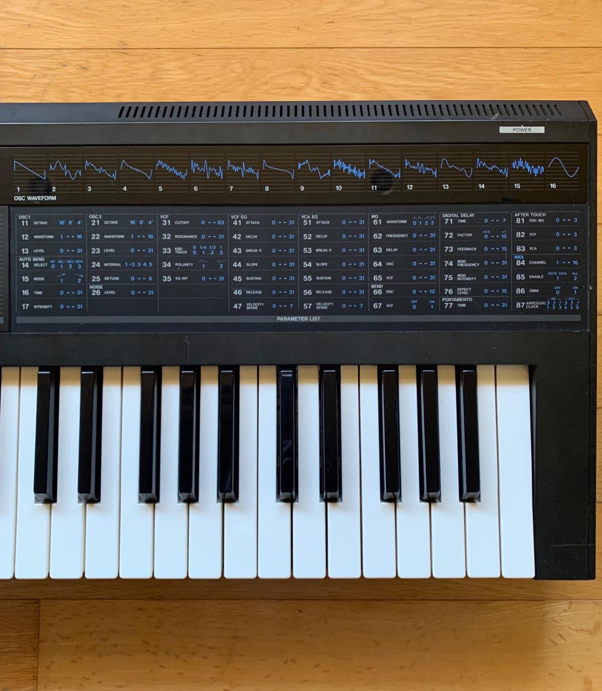 KORG (コルグ) / DW-8000 デジアナシンセサイザー