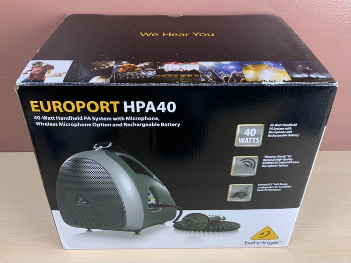 BEHRINGER (ベリンガー) / HPA40 モバイルPAシステム