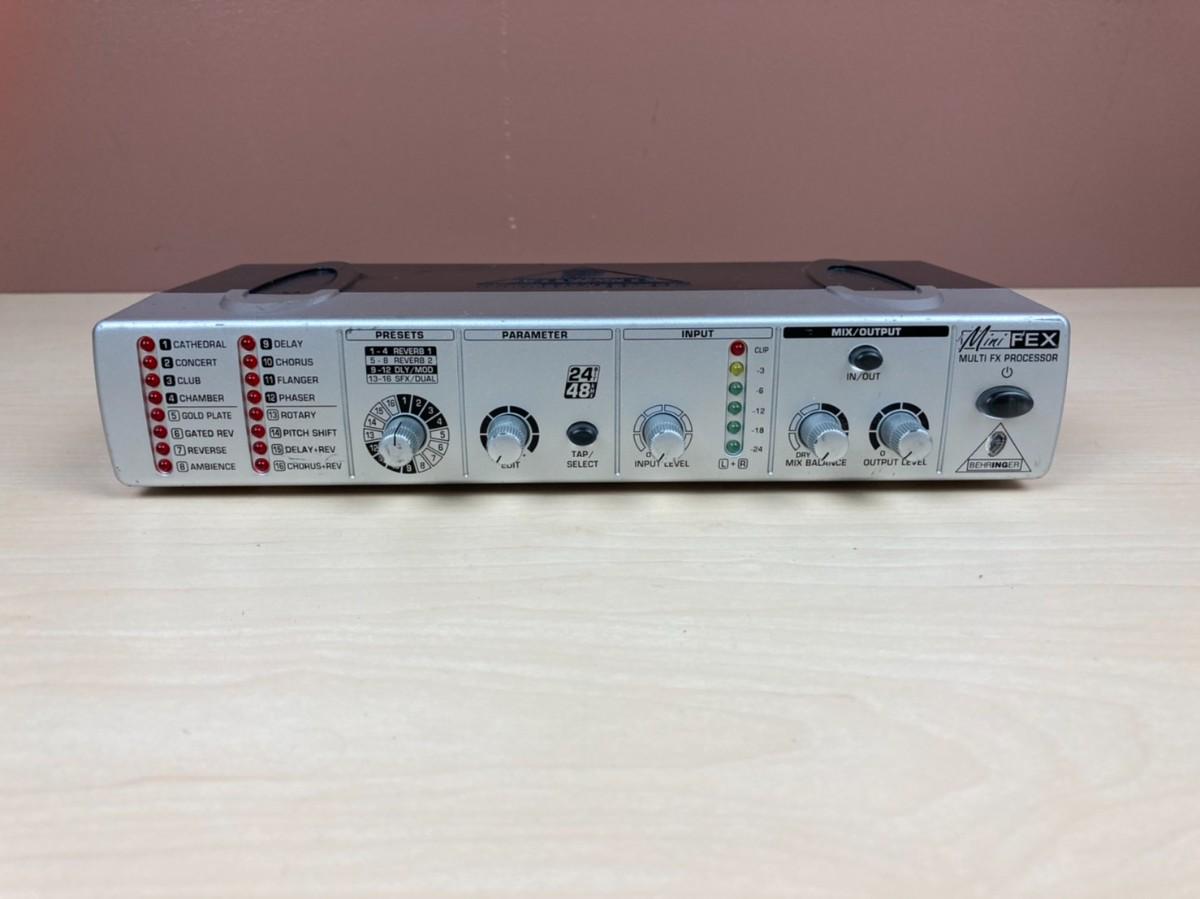 BEHRINGER(ベリンガー) / 16プリセットを内蔵したマルチエフェクトプロセッサー FEX800 2/2