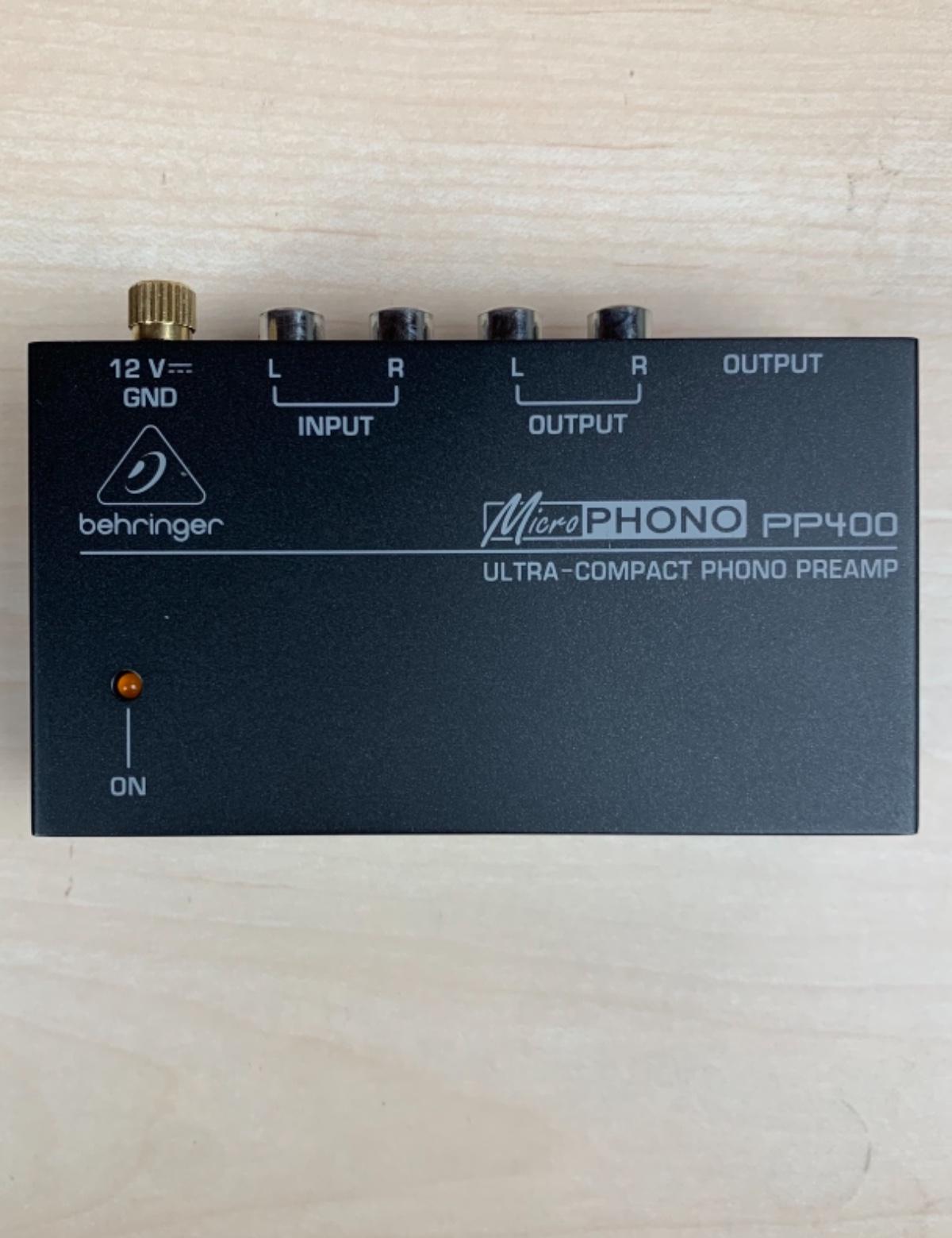 BEHRINGER (ベリンガー) / PP400 MICROPHONO フォノプリアンプ 2/2