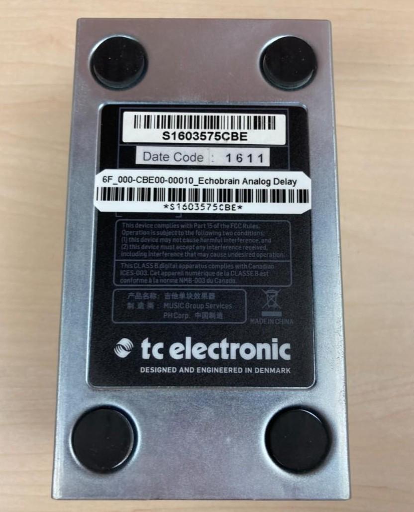 TC ELECTRONIC (ティーシーエレクトロニック) / Echobrain Analog Delay アナログディレイ