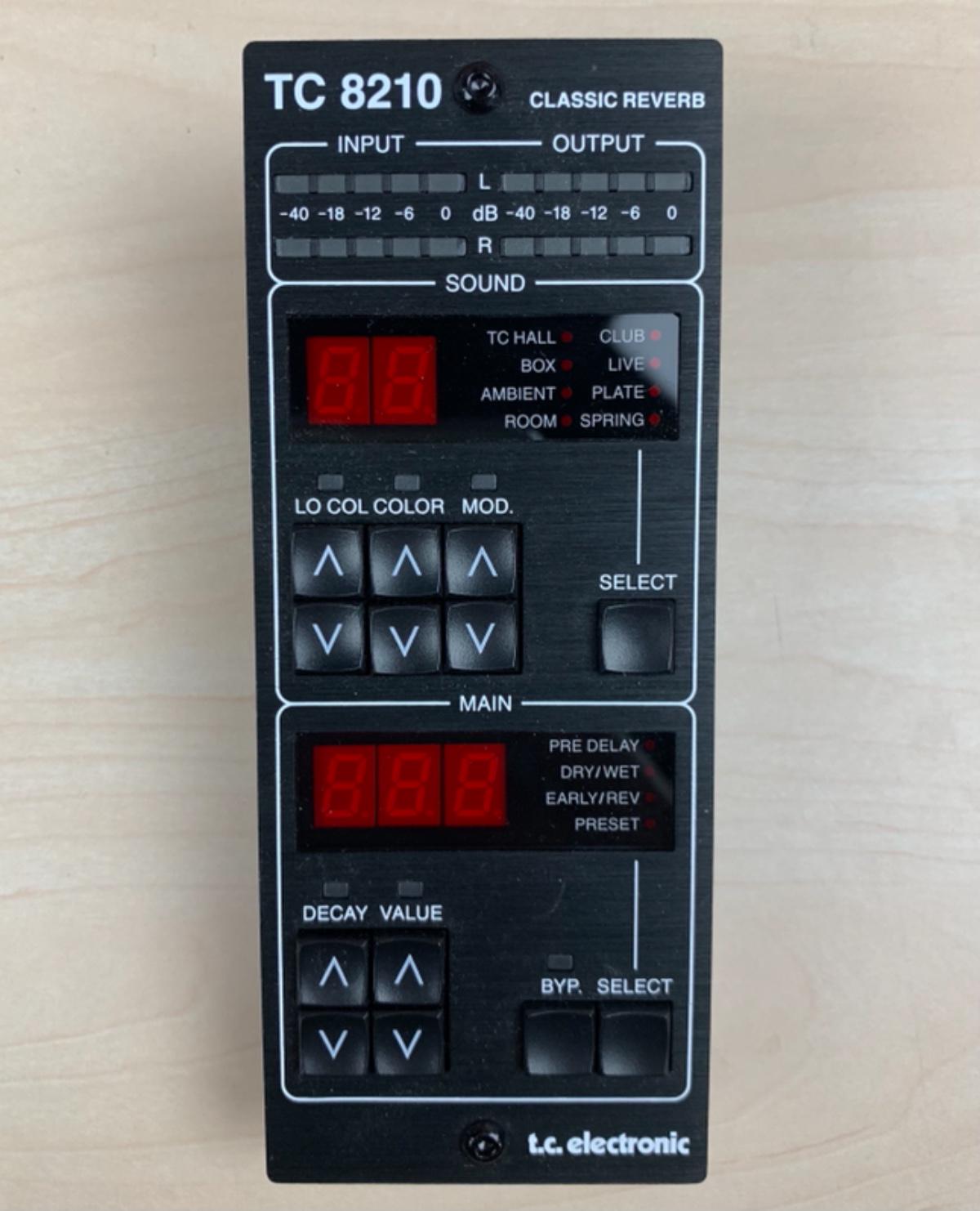 TC ELECTRONIC (ティーシーエレクトロニック) / TC8210-DT プラグイン リバーブ