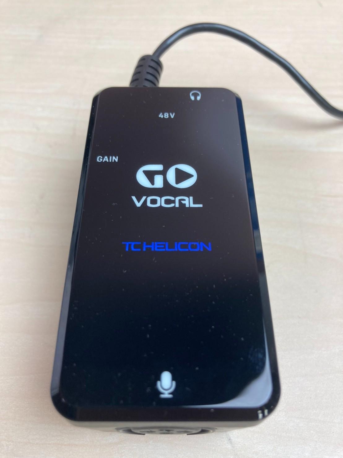 TC HELICON (ティーシーヘリコン) / GO VOCAL スマホ用マイクプリアンプ 1/2
