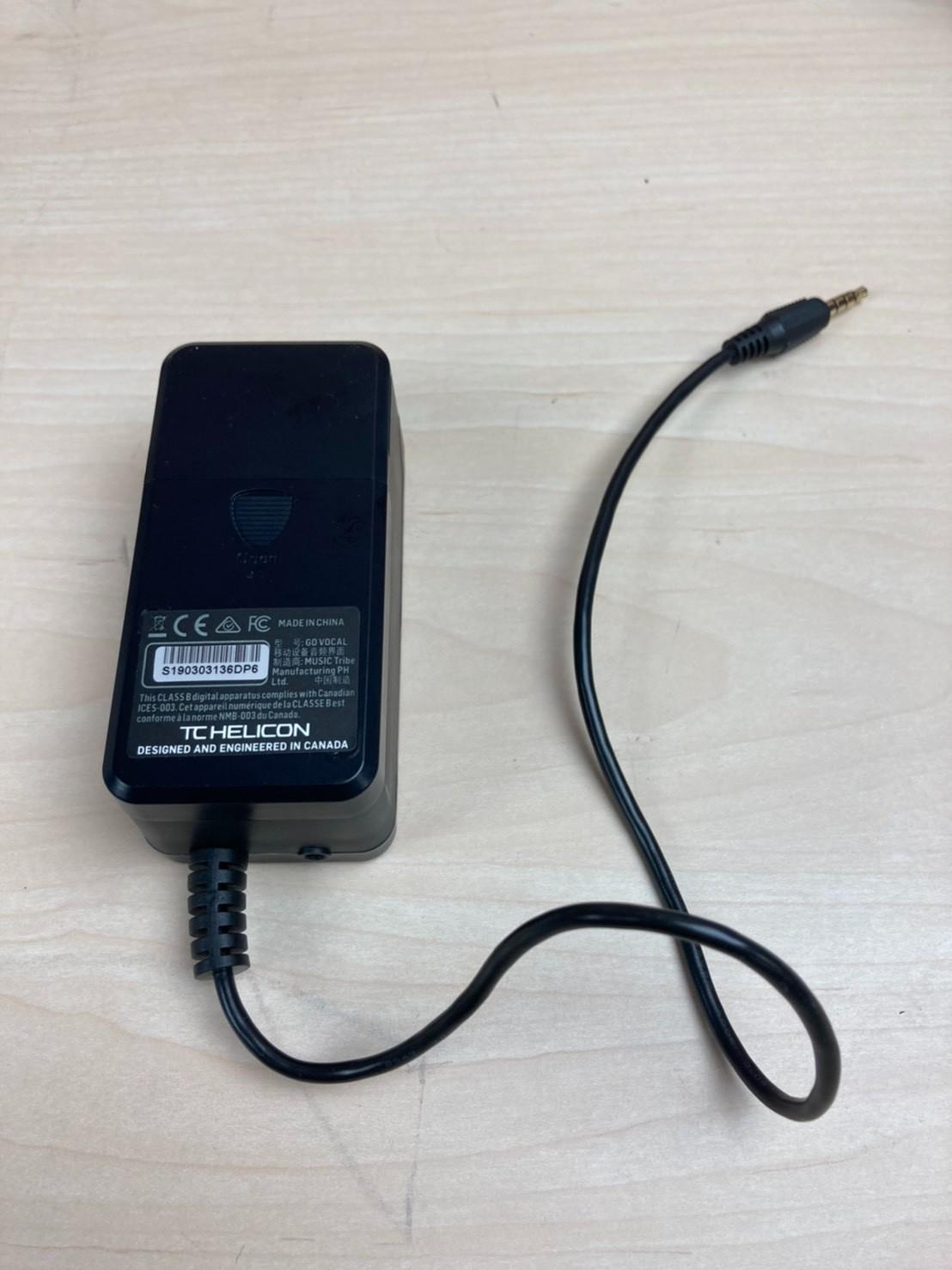 TC HELICON (ティーシーヘリコン) / GO VOCAL スマホ用マイクプリアンプ 1/2