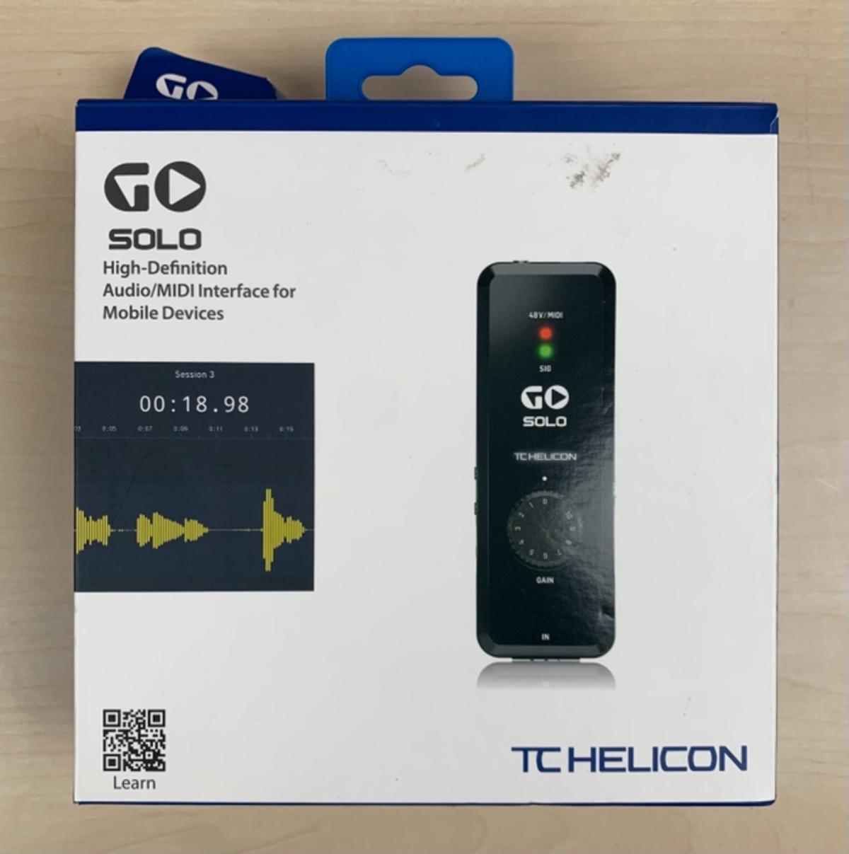 TC HELICON (ティーシーヘリコン) / GO SOLO オーディオインターフェイス