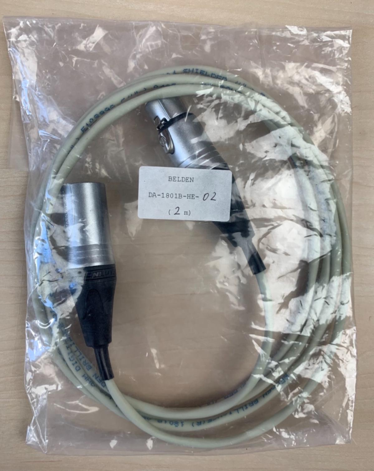 BELDEN (ベルデン) / DA-1801B-HE-02 デジタルケーブル AES/EBU 2m S0062