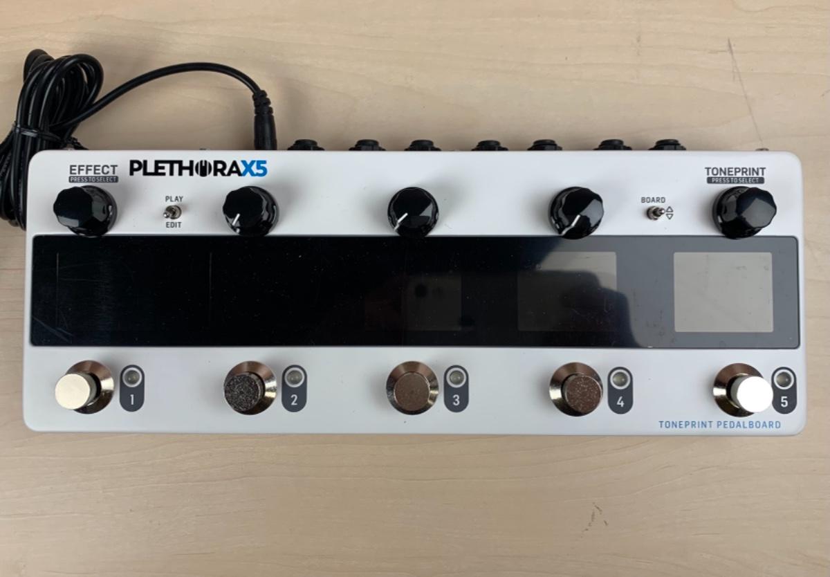 TC ELECTRONIC (ティーシーエレクトロニック) / PLETHORA X5 ギターマルチエフェクター ジャンク 2/3