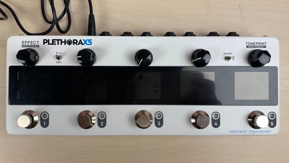 TC ELECTRONIC (ティーシーエレクトロニック) / PLETHORA X5 ギターマルチエフェクター ジャンク 3/3