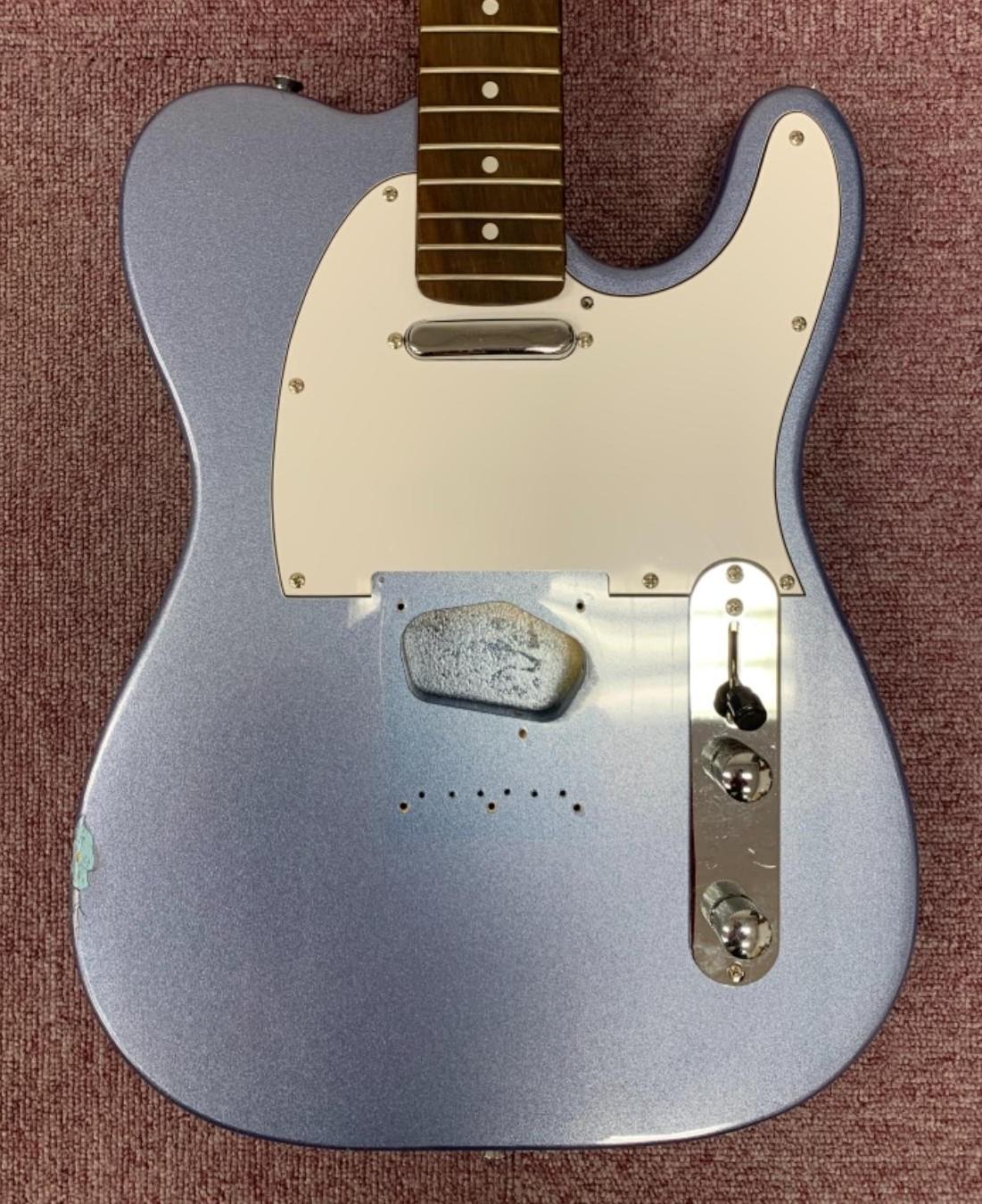 PLAYTECH (プレイテック) / TL250 Rose Metallic Blue エレキギター A0464