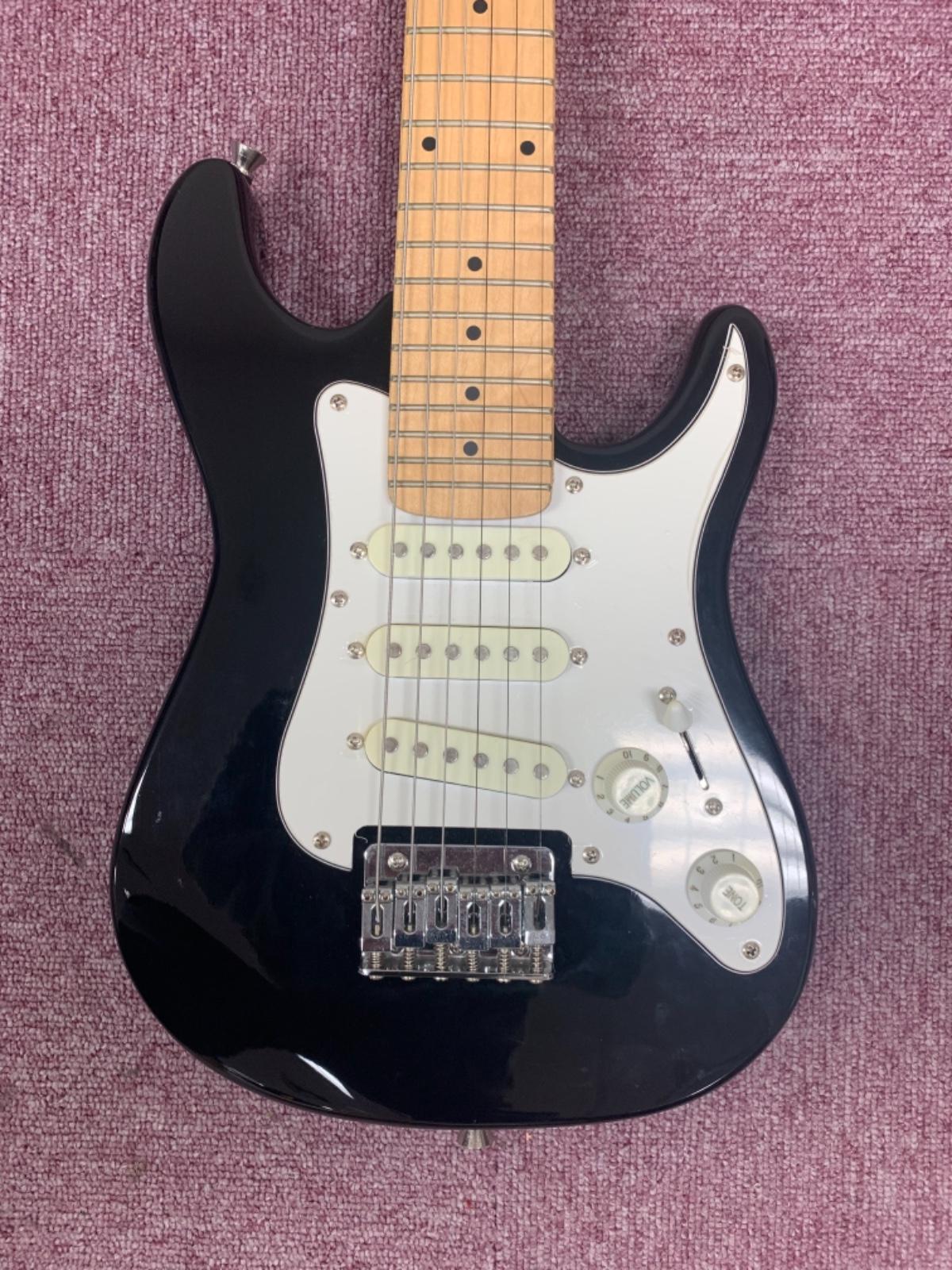 PLAYTECH (プレイテック) / ST025 Black 570mmスケール ミニギター A0475