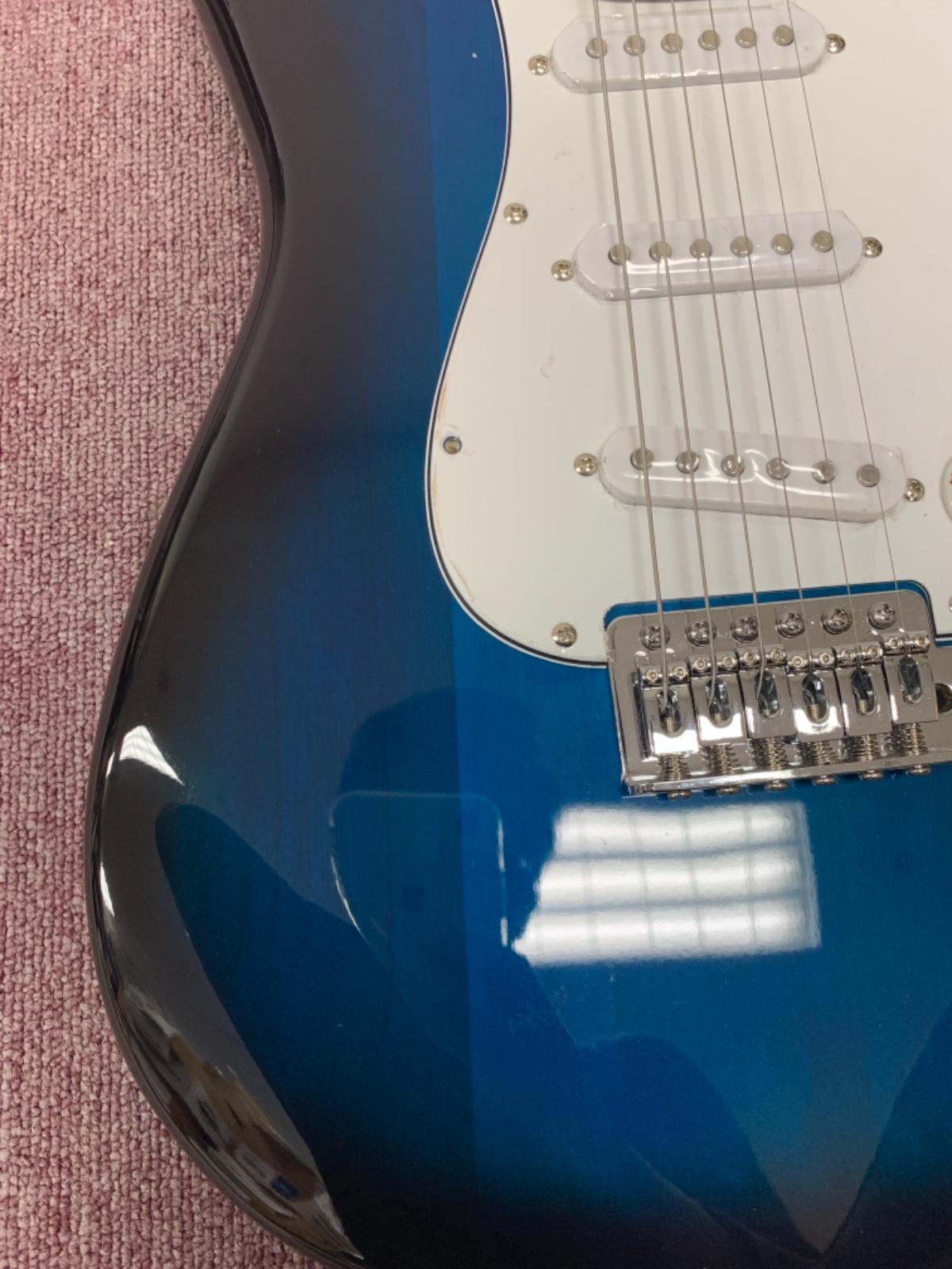 PLAYTECH (プレイテック) / ST250 Rose Blueburst エレキギター A0522