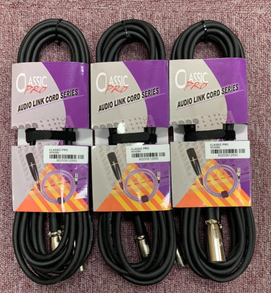 CLASSIC PRO (クラシックプロ) / MIX050 マイクケーブル 5m 3本セット A0630
