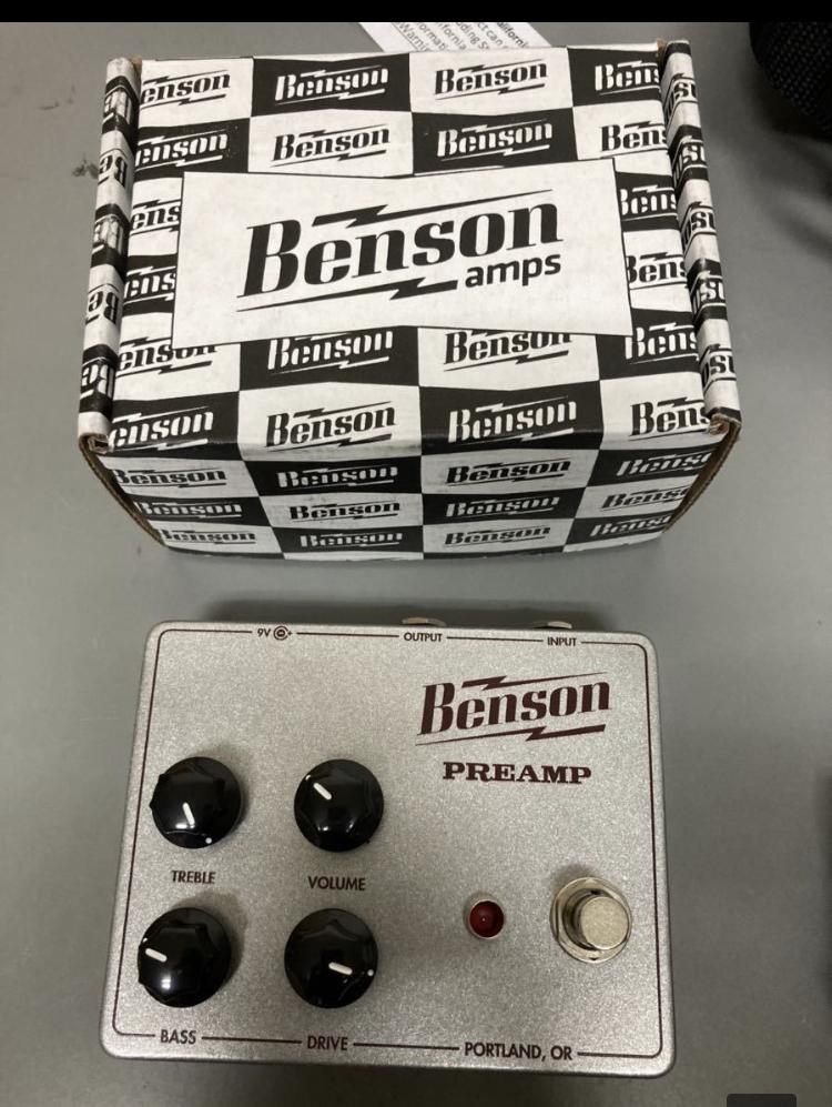 BENSON AMPS (ベンソンアンプ) / PREAMP PEDAL