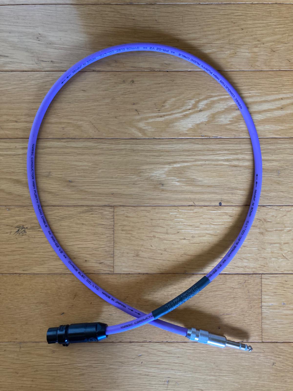 OYAIDE (オヤイデ) / PA-02 XFT V2/1.0 オーディオ用ケーブル 2本セット