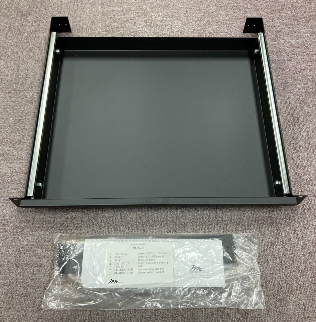 MIDDLE ATLANTIC (ミドルアトランティック) / UD1 1Uドロワー 引き出し 小物入れ C0889