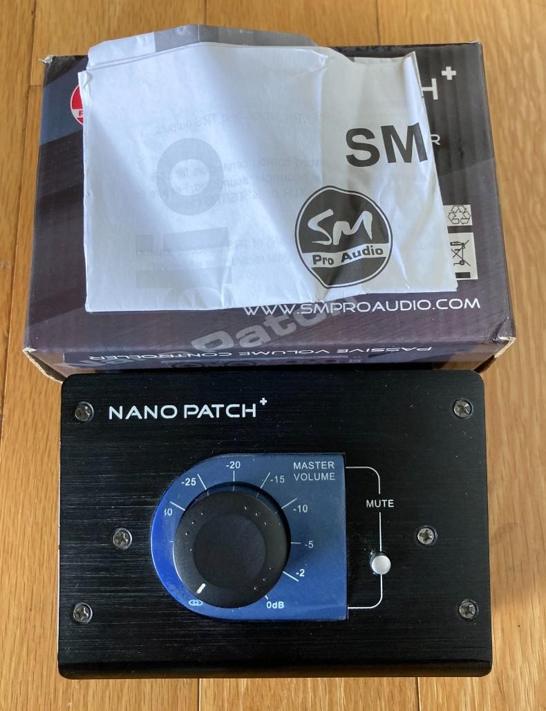 SM PRO AUDIO / NANO PATCH+ パッシブボリュームコントローラー