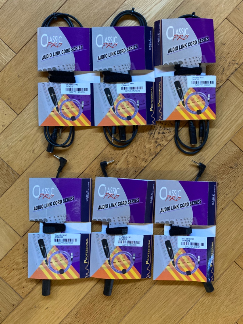 CLASSIC PRO (クラシックプロ) / CFM015 & CFM0015 延長ケーブル ステレオミニ セット S0280
