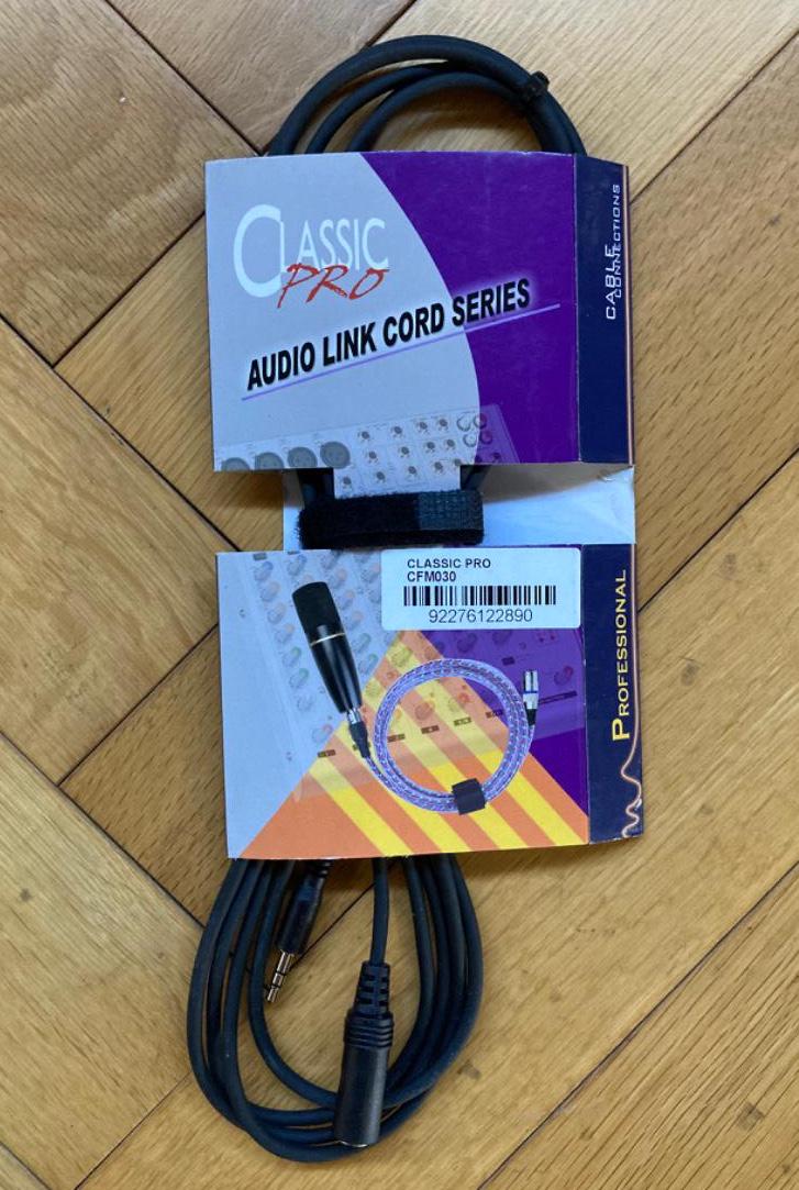 CLASSIC PRO (クラシックプロ) / CFM0015 & CFM015 & CFM030 延長ケーブル ステレオミニ S0281
