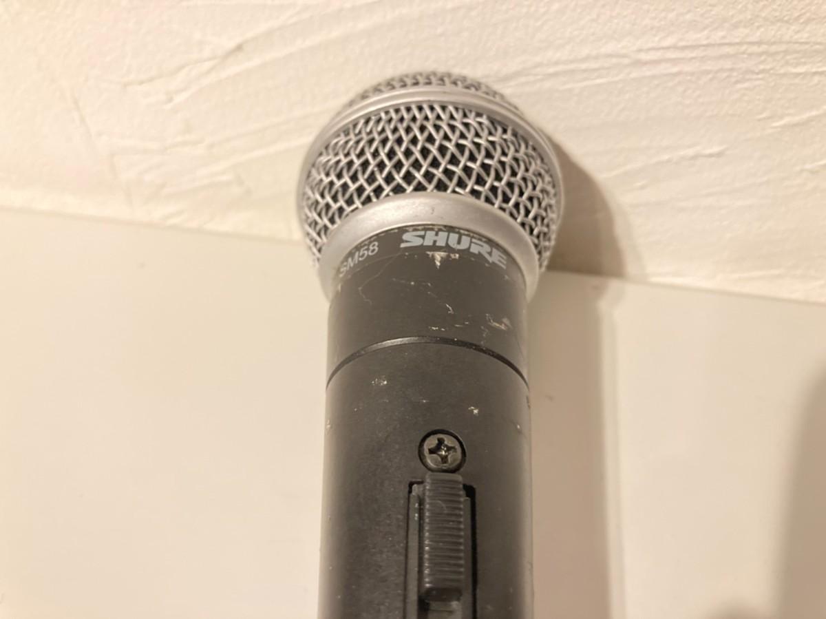 ※消毒済※SHURE (シュアー) / SM58S 定番ダイナミックマイク