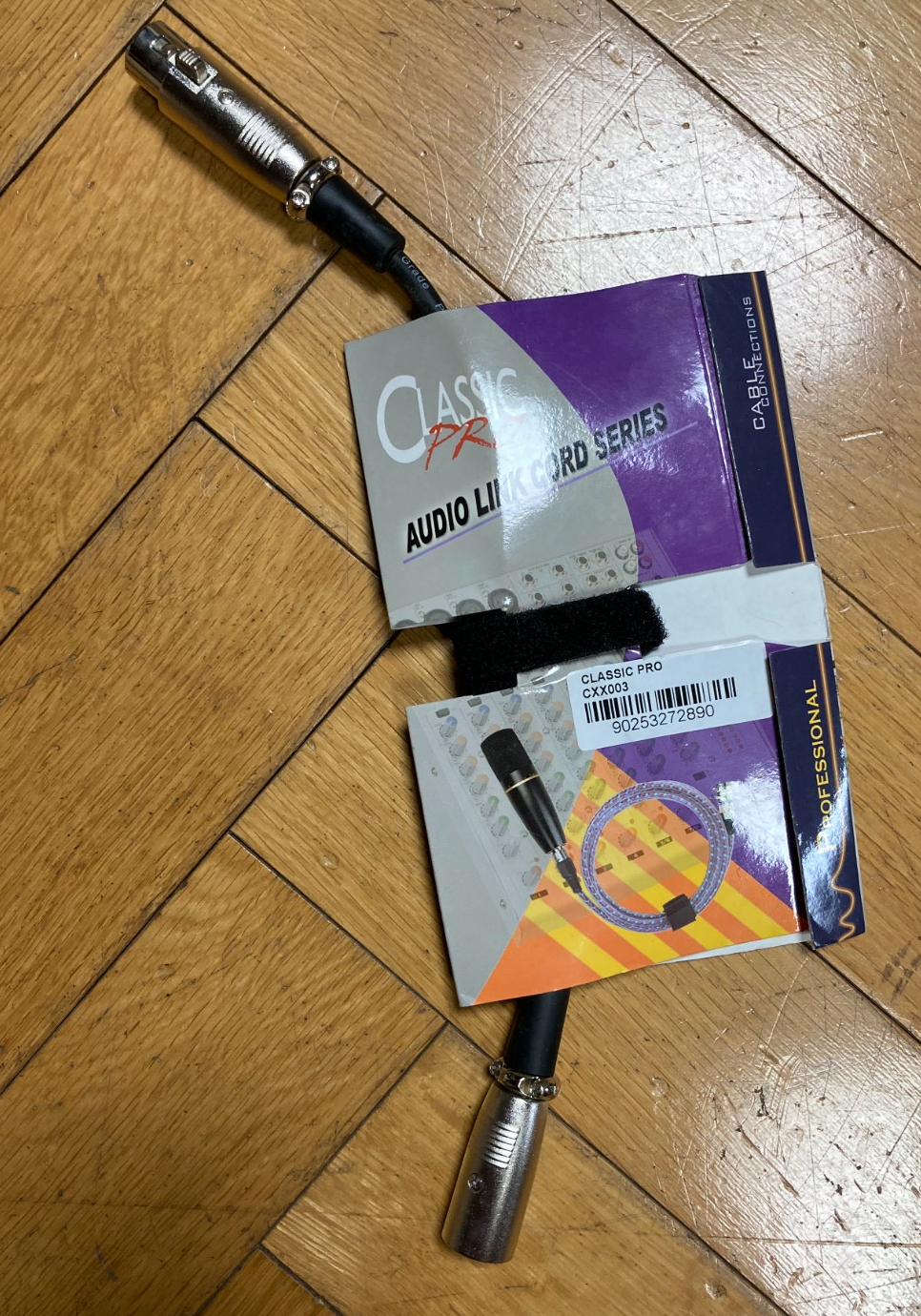 CLASSIC PRO (クラシックプロ) / CXX003 機材用ケーブル 30cm 6本 S0404