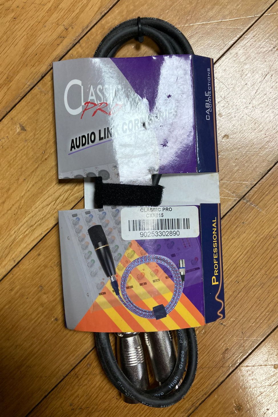 CLASSIC PRO (クラシックプロ) / CXX015 機材用ケーブル 1.5m 4本セット S0407