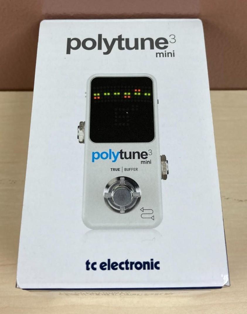 TC ELECTRONIC (ティーシーエレクトロニック) / POLYTUNE 3 MINI ペダルチューナー D0023