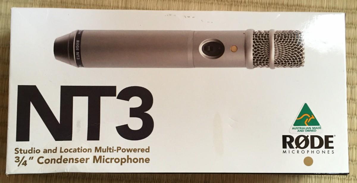 RODE (ロード) / RODE ( ロード ) NT3 バッテリー駆動対応コンデンサーマイク 動作確認済