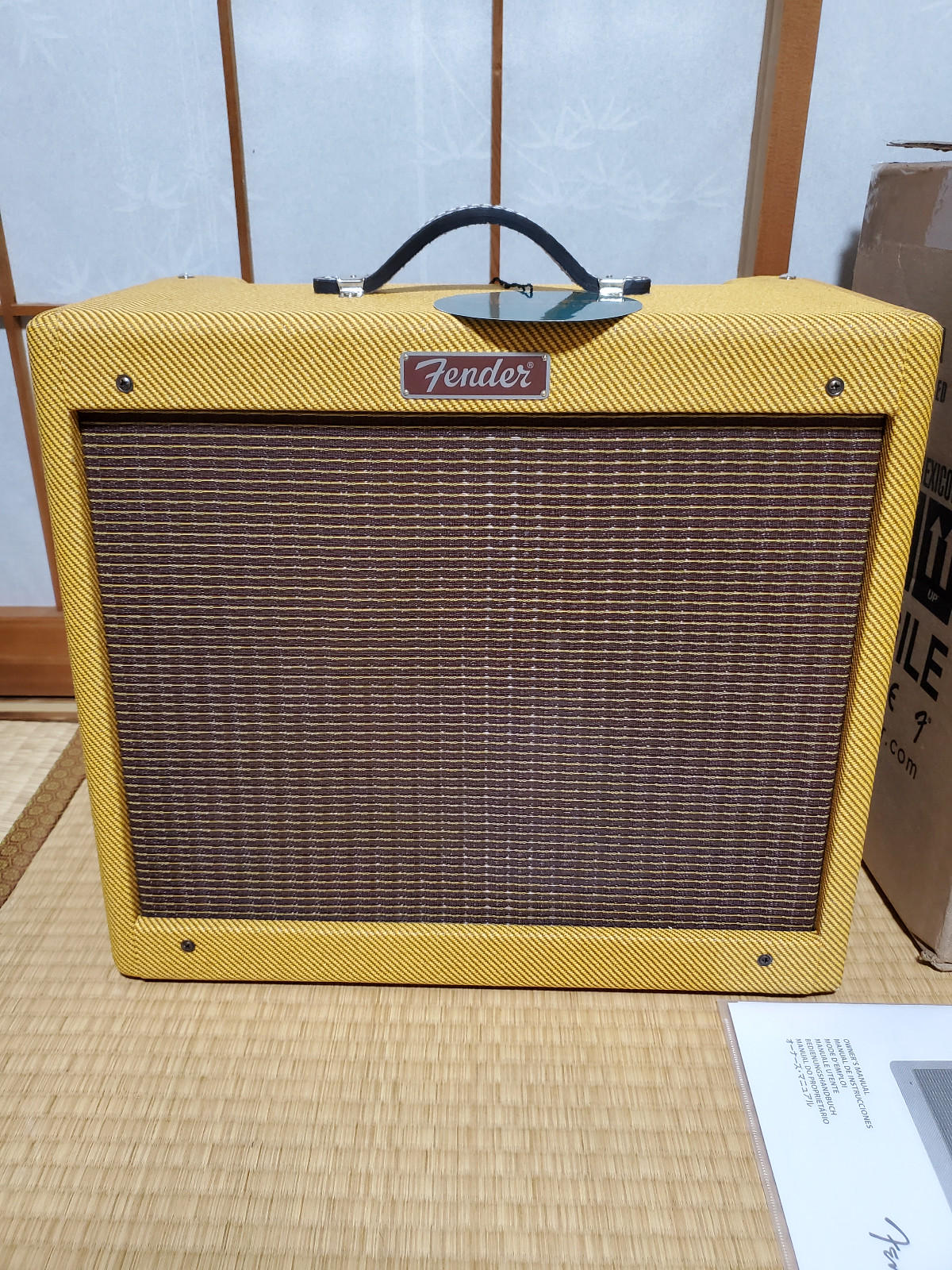 FENDER (フェンダー) / フェンダー ブルースジュニア Blues Junior Lacquered Tweed ギターコンボアンプ