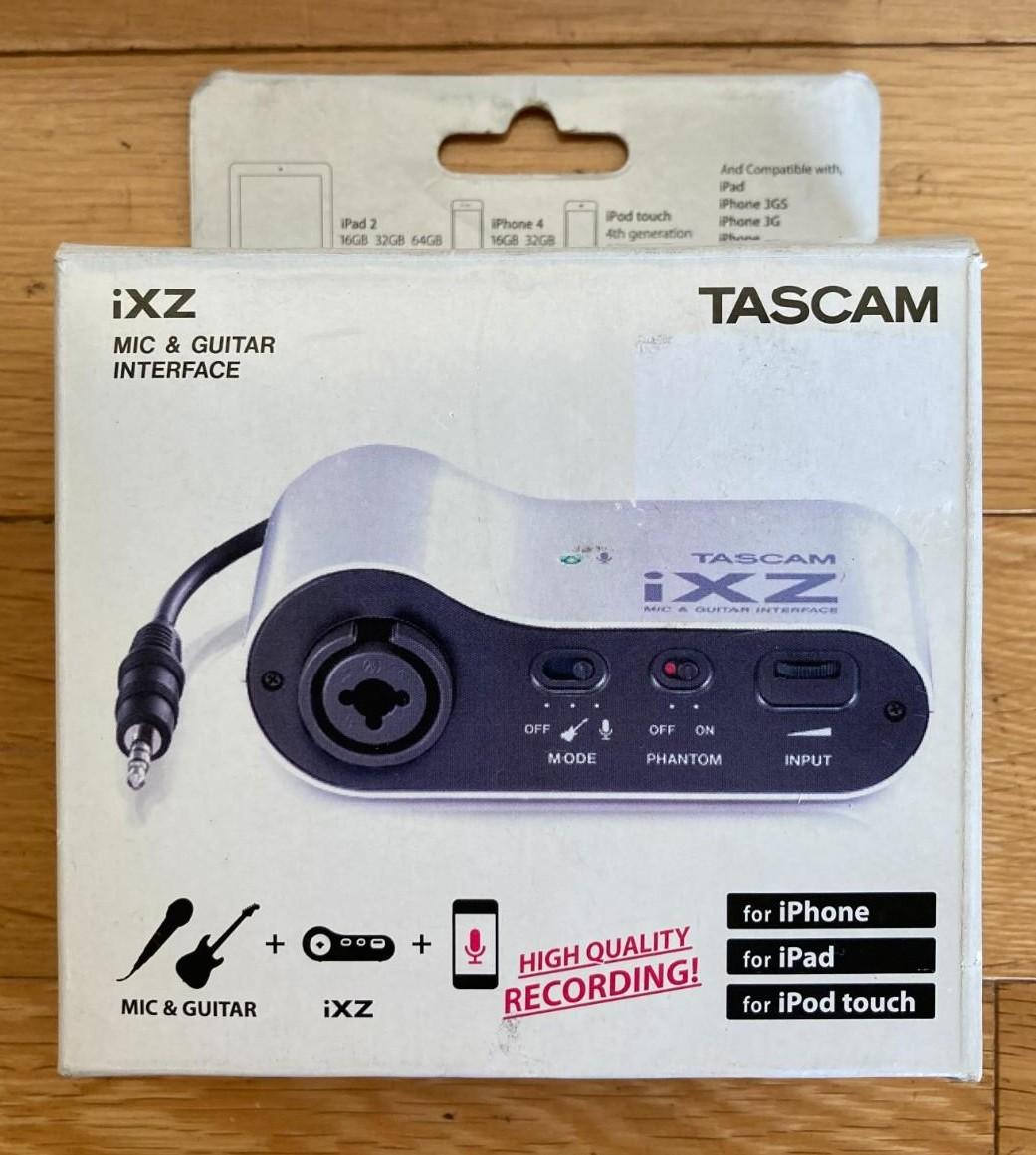 TASCAM (タスカム) / iXZ iPad iPhone iPod touch用オーディオインターフェイス