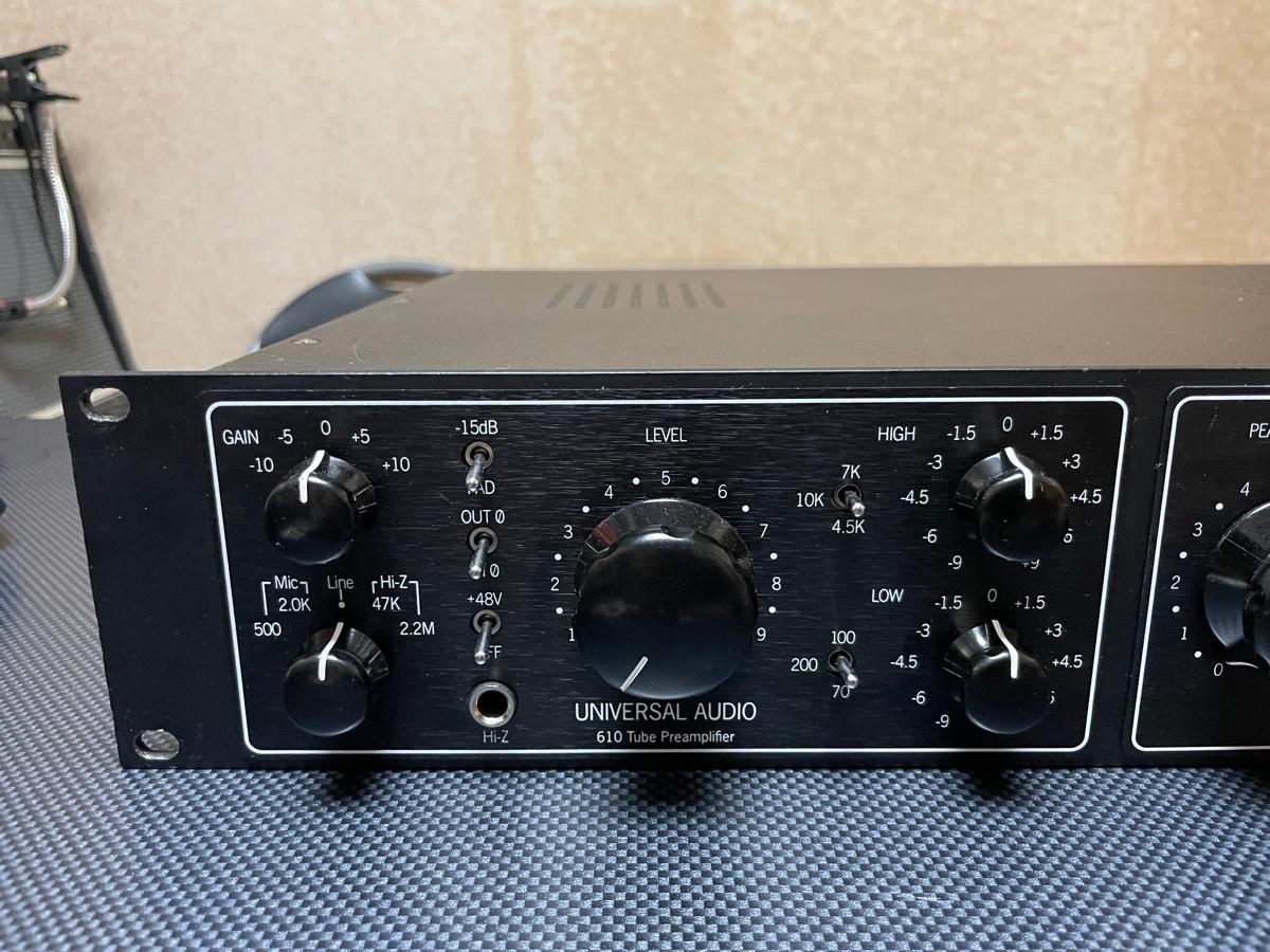 UNIVERSAL AUDIO (ユニバーサルオーディオ) / Universal Audio LA-610 Mk Ⅱ です。