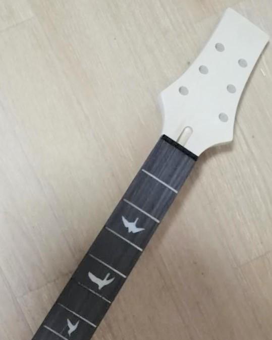 Showman / エレキギター自作キット PRSモデル 虎目メイプルトップ 座繰り済