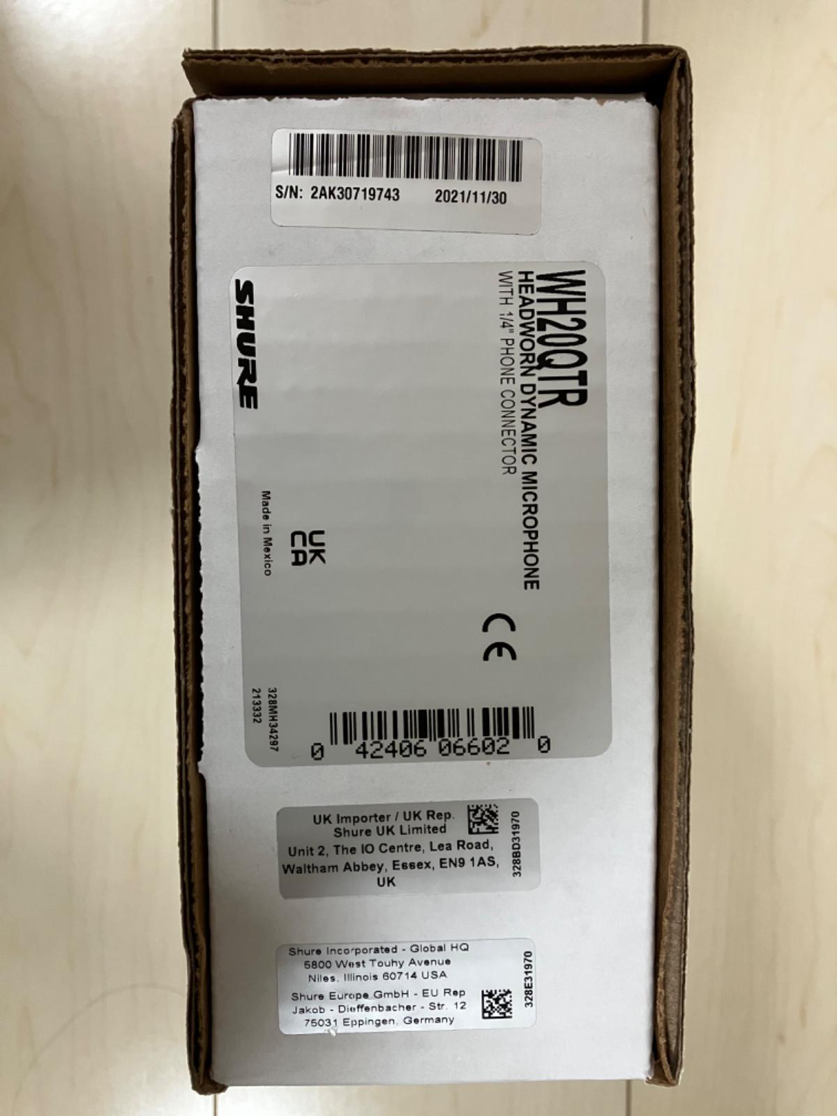 SHURE (シュアー) / HEADWORN DYNAMIC MICROPHONE