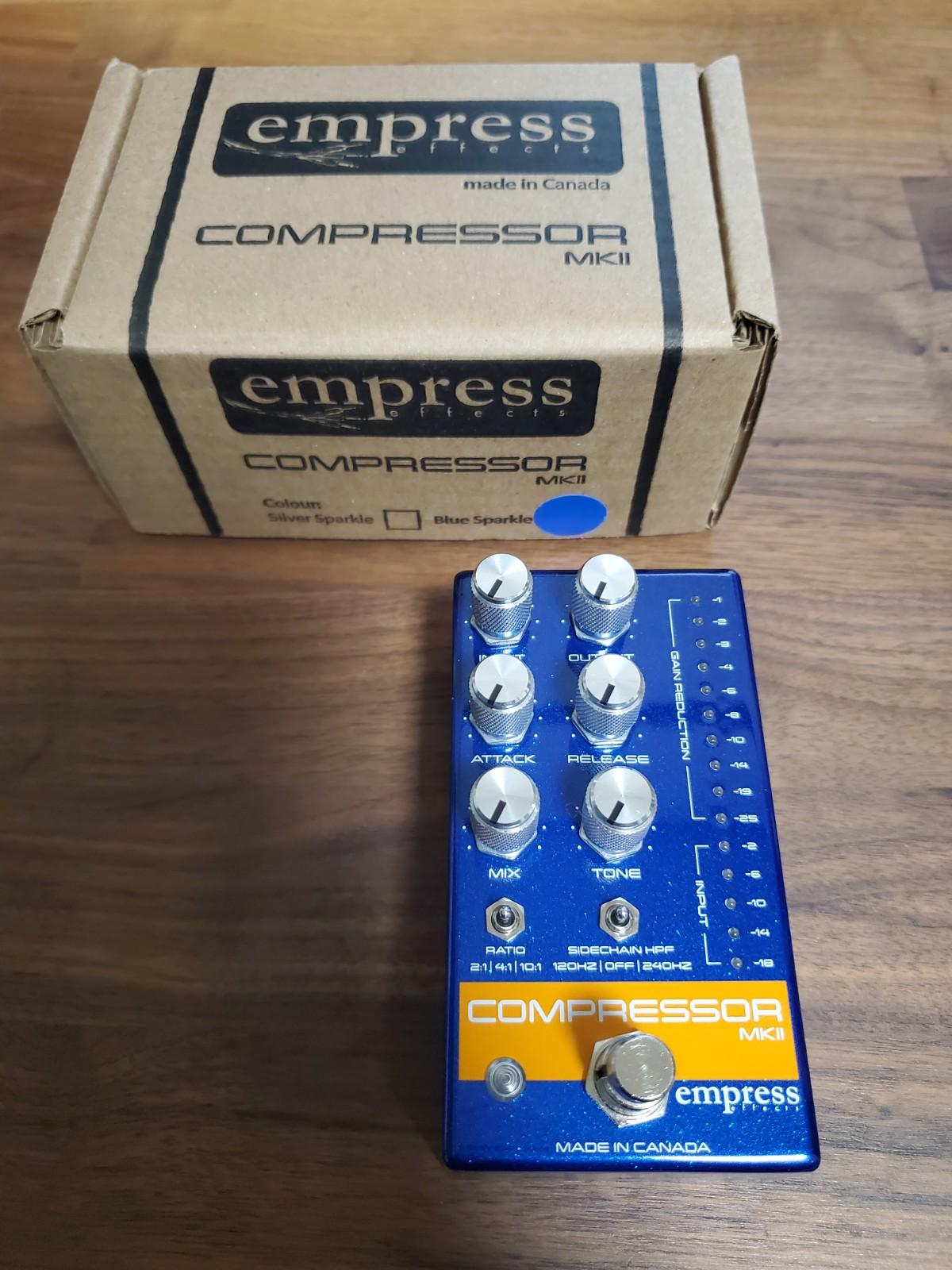 Empress Effects (エンプレスエフェクト) / Compressor MKII Blue
