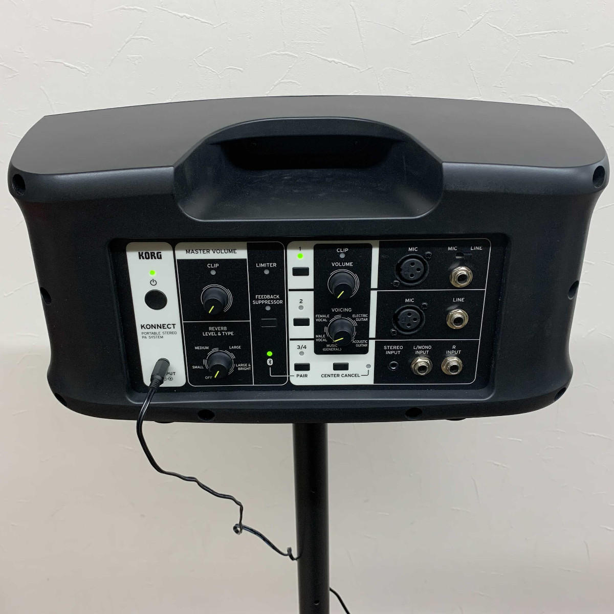 KORG (コルグ) / KONNECT ポータブルPAシステム (ST-S80スタンド付き)【1年保証】