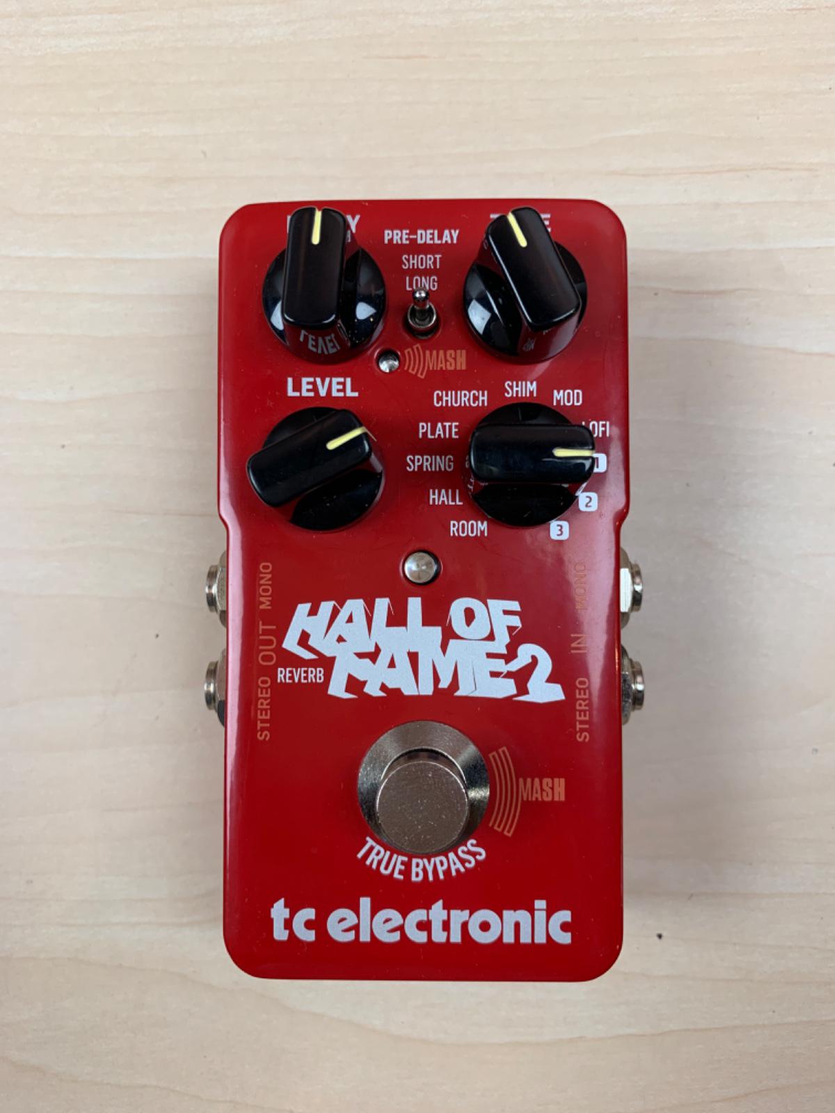 TC ELECTRONIC (ティーシーエレクトロニック) / Hall of Fame 2 Reverb ギター用エフェクター D0383