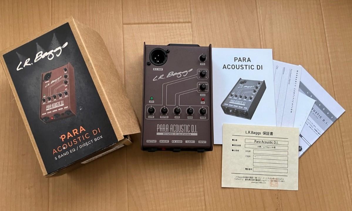 L.R.Baggs / Para Acoustic D.I. アコギ用ダイレクトボックス